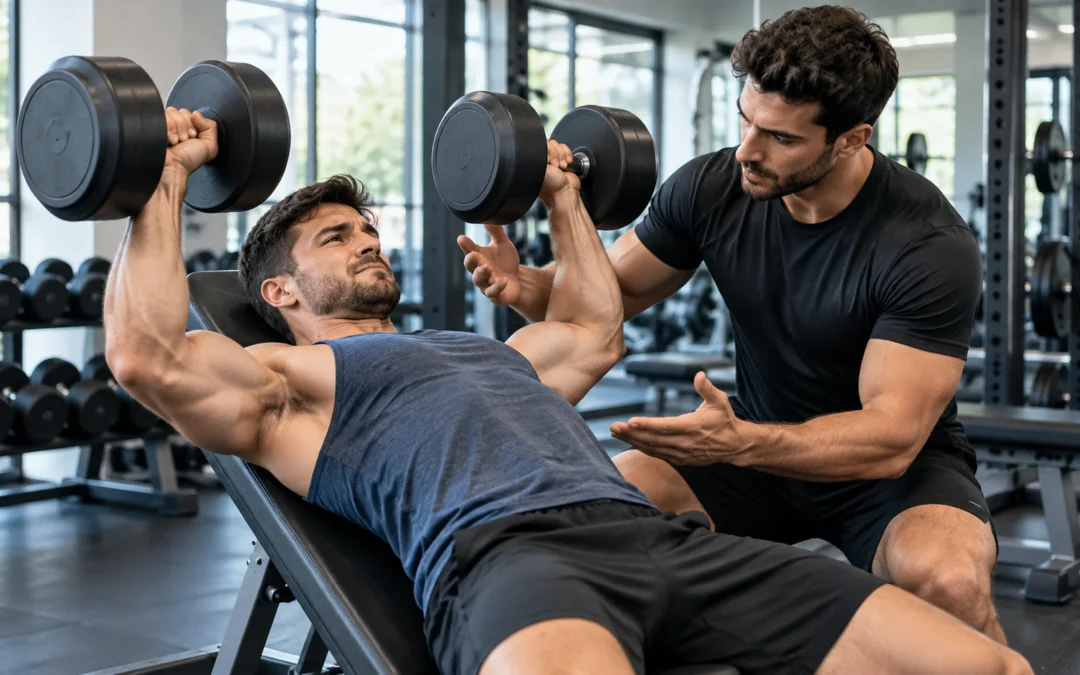 Entrenador personal para ganar masa muscular: cómo entrenar mejor y conseguir resultados